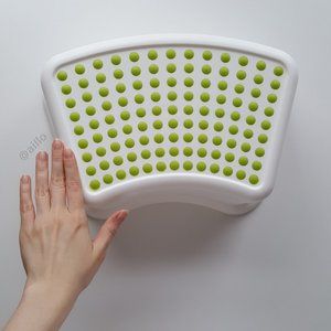 IKEA FORSIKTIG Children's stool, white green